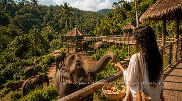 Samui Elephant Kingdom Sanctuary - Этичный слоновий заповедник