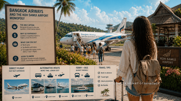 Bangkok Airways и монополия аэропорта Самуи: почему так дорого и что делать