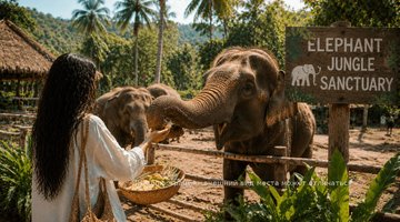 Elephant Jungle Sanctuary - слоновий заповедник
