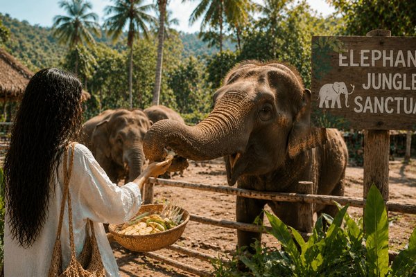 Elephant Jungle Sanctuary - слоновий заповедник