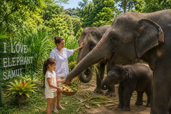 I Love Elephant Samui