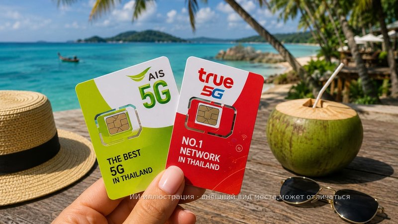Какую симку купить на Самуи: AIS или True — честный разбор от местного