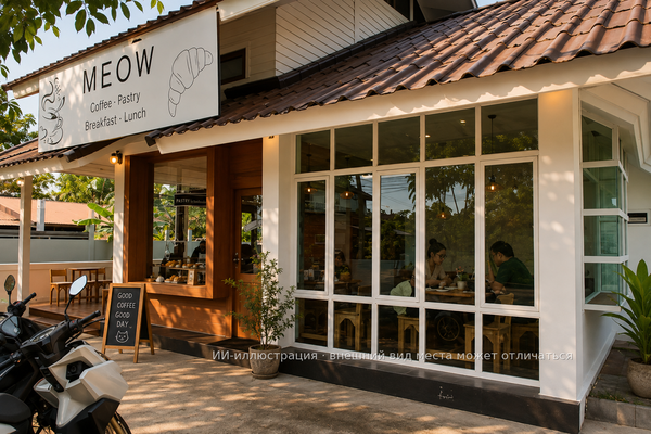 MEOW Coffee & Bakery — кофейня и пекарня