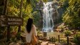 Na Muang Waterfall 1 - Первый из двух водопадов
