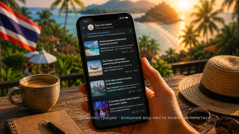 Tom Yum News — русскоязычный Telegram-канал о Таиланде