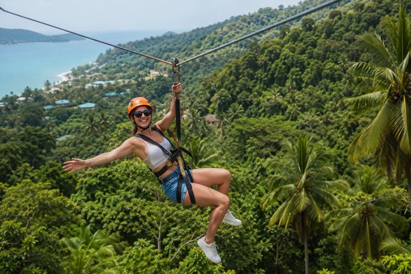 Hawk Adventure Zipline Park Koh Samui